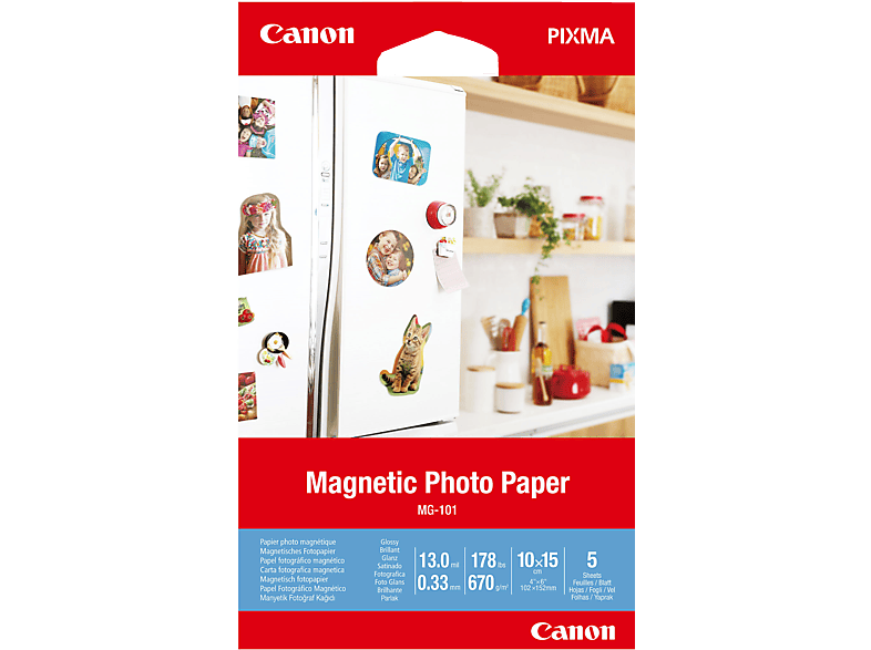 CANON 3634C002AA MAGNETISCHES FOTOPAPIER Magnetisches Fotopapier von CANON