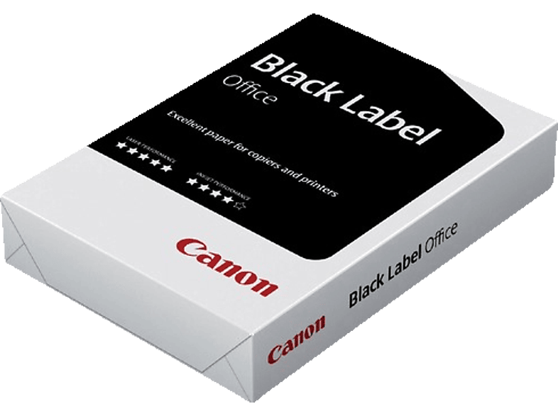 CANON Black Label Office Druckerpapier A4 500 Blätter von CANON