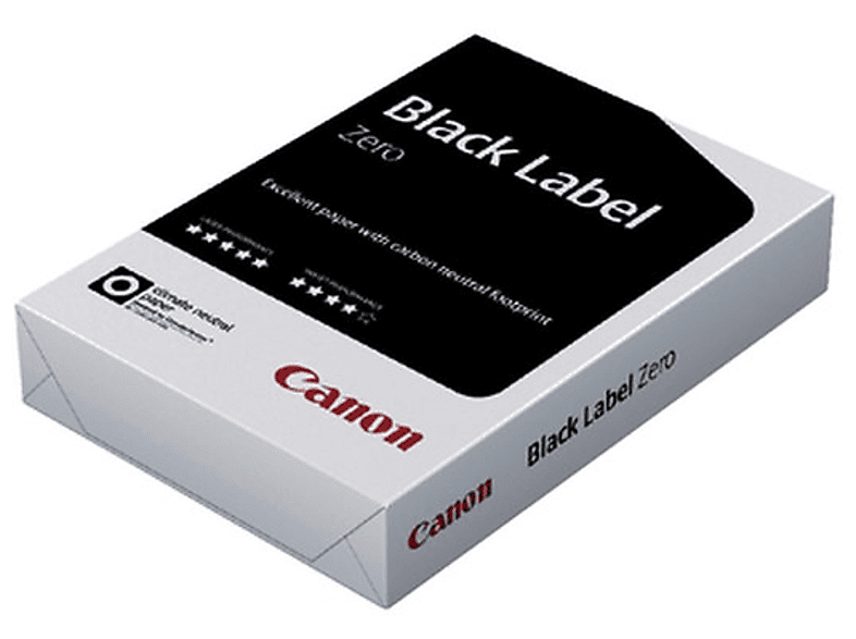 CANON Black Label Zero FSC Druckerpapier A4 500 Blätter von CANON