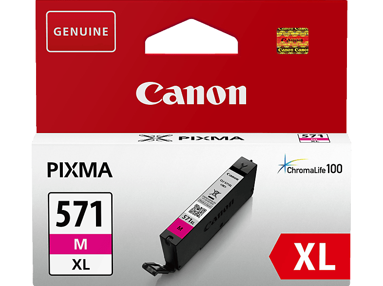 CANON CLI 571XL M Tintenpatrone Magenta (0333C001) von CANON