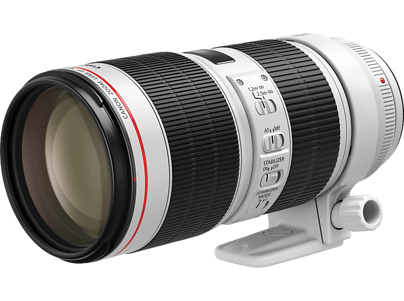 CANON EF 70-200mm f/2.8L IS III USM 70 mm - 200 f/2.8 EF, L-Reihe, USM, (Objektiv für Canon EF-Mount, Weiss) von CANON