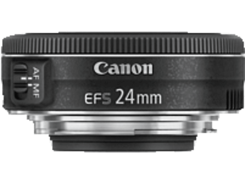 CANON EF-S 24mm 1:2,8 STM - 24 mm f/2.8 (Objektiv für Canon EF-Mount, Schwarz) von CANON