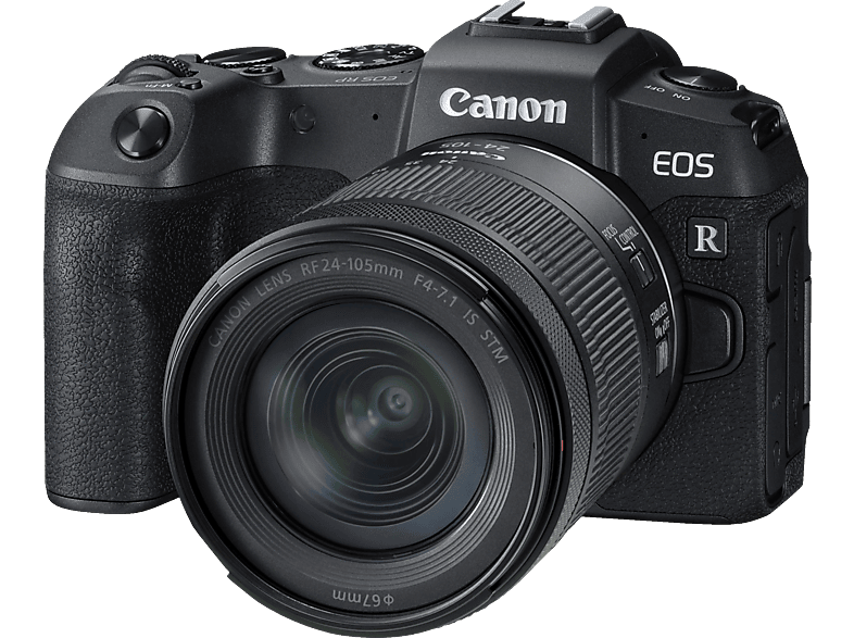 CANON EOS RP Kit Systemkamera mit Objektiv 24-105 mm, 7,5 cm Display Touchscreen, WLAN von CANON