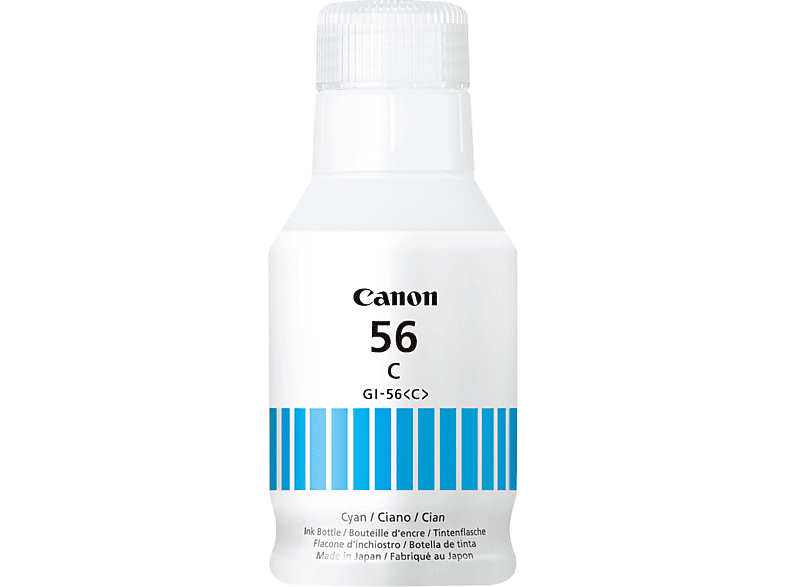 CANON GI-56C Cyan Tintenflasche CANON GI-56C Cyan Tintenflasche von CANON