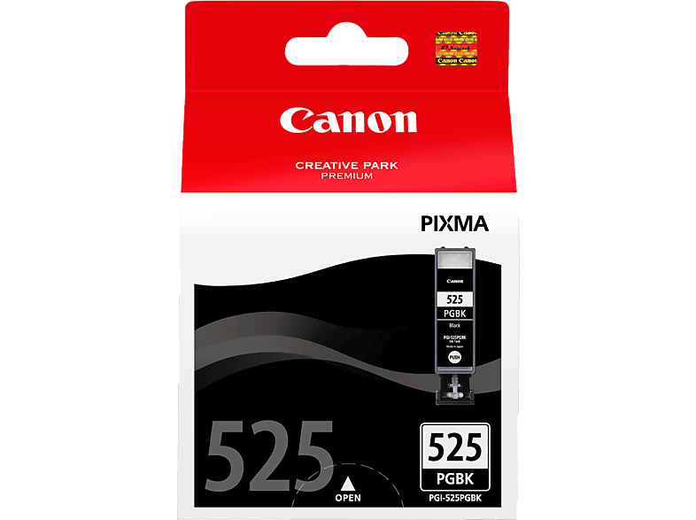 CANON PGI-525BK Tintenpatrone Schwarz (4529B001) von CANON