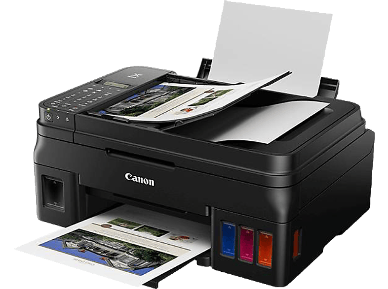 CANON PIXMA G4511 2 FINE Druckköpfe mit Tinte (Schwarz und Farbe) 4-in-1-Multifunktionsdrucker WLAN von CANON