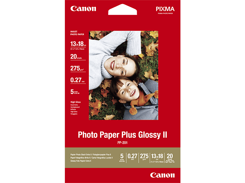 CANON PP-201 Fotopapier 130 x 180 mm 20 Blätter, Kurzanleitung CANON PP-201 Fotopapier 130 x 180 mm 20 Blätter, Kurzanleitung von CANON