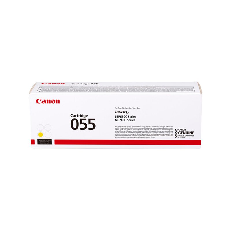 Canon Lasertoner 055 gelb Canon Lasertoner 055 gelb von CANON