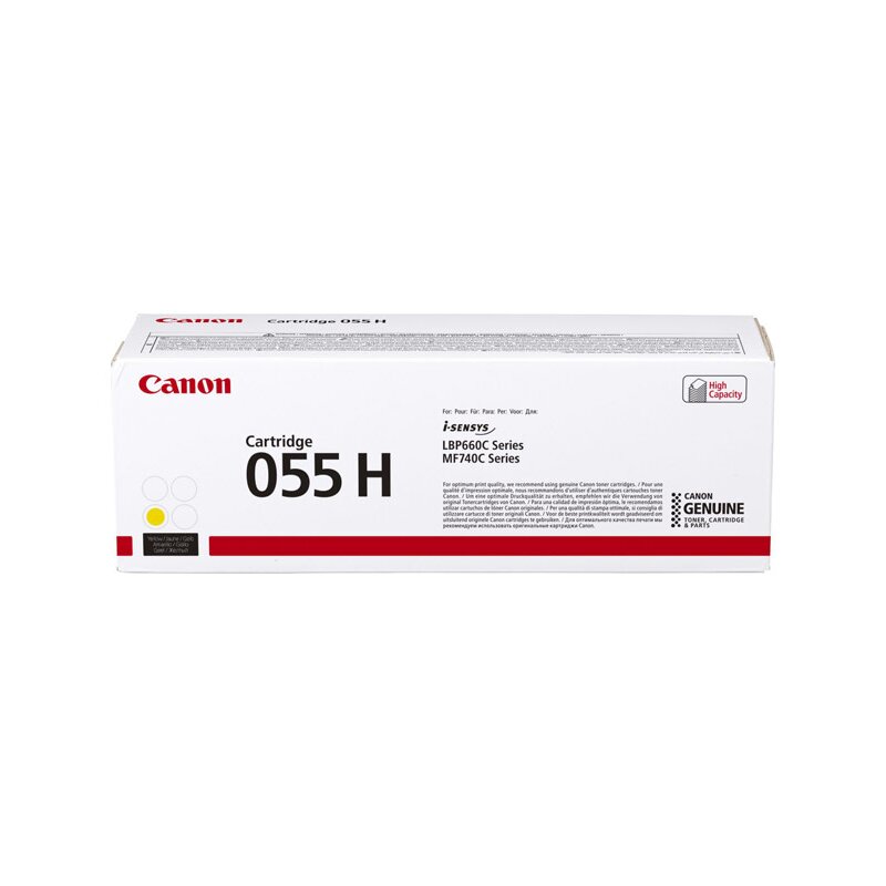Canon Lasertoner 055H gelb Canon Lasertoner 055H gelb von CANON