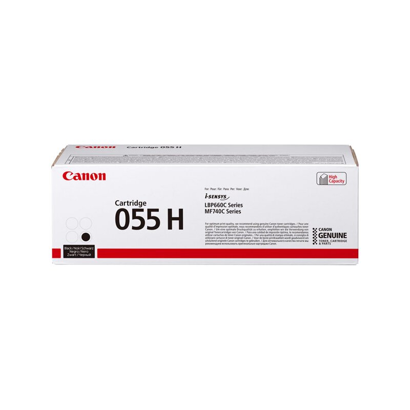 Canon Lasertoner 055H schwarz Canon Lasertoner 055H schwarz von CANON