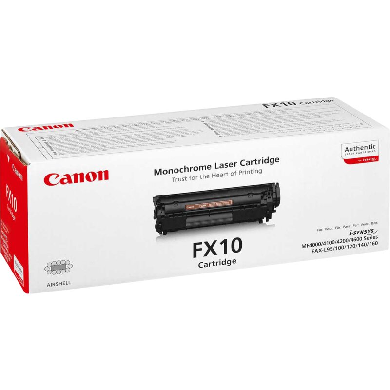 Canon Lasertoner FX-10 schwarz von CANON