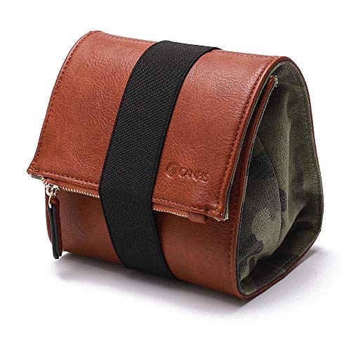 CANPIS Spiegellose Kameratasche, Leder, kleine Kameratasche, Objektivtasche, Fotografie-Reisetasche, Outdoor-Handgepäck-Aufbewahrungstasche (nicht unterstützt DSLR-Kamera und lange Objektive) von CANPIX