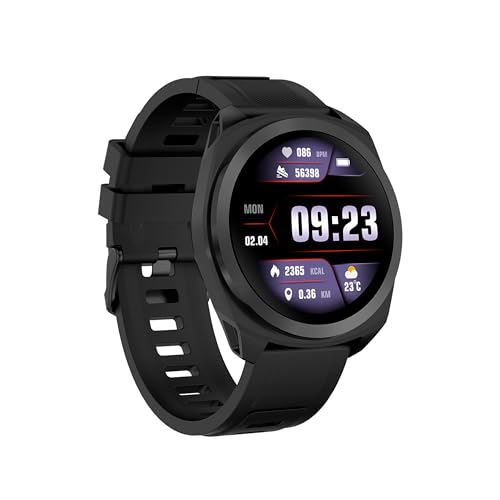 CANYON Smartwatch SW83 - 3.4 cm IPS Fitness Uhr GPS STRAVA 128 Sportmodi, SpO2 & Echtzeit Herzfrequenz 150+ Zifferblätter, Schrittzähler, Stress & Schlafmonitor, Gesundheitsuhr Smartwatch Herren Damen CANYON Smartwatch SW83 - 3.4 cm IPS Fitness Uhr GPS STRAVA 128 Sportmodi, SpO2 & Echtzeit Herzfrequenz 150+ Zifferblätter, Schrittzähler, Stress & Schlafmonitor, Gesundheitsuhr Smartwatch Herren Damen von CANYON