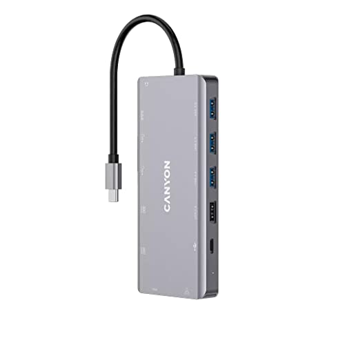 Canyon 13-Port-USB-C-Hub DS-12 (CNS-TDS12) von CANYON