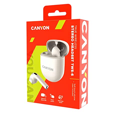 Canyon Bluetooth Headset TWS-6 beige von CANYON