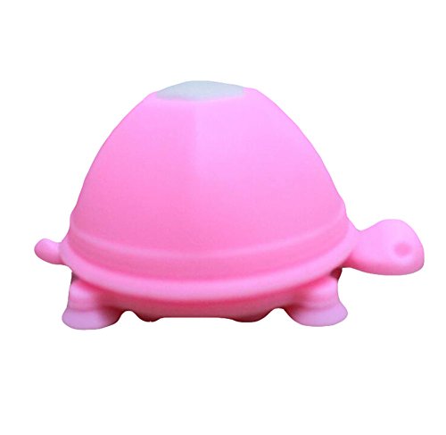 CAOLATOR Schildkröte Handy Halterung Auto Silikon Kfz Handyhalterung Tortoise Saugnapf für iPhone 6s mit Karikatur Niedlich Turtle Handy Kabelmanager Rosa von CAOLATOR