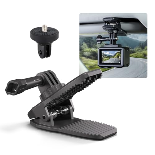 CAPART Magnetische Auto-Sonnenblende Kamerahalterung für DJI OSMO Action 5 Pro 4 3 Pocket 3 2, GoPro 12 11 10 9, Insta360 X4 X3 X2 GO 3 3S ACE, Action Kamera Sonnenblende Rucksack Klemme CAPART Magnetische Auto-Sonnenblende Kamerahalterung für DJI OSMO Action 5 Pro 4 3 Pocket 3 2, GoPro 12 11 10 9, Insta360 X4 X3 X2 GO 3 3S ACE, Action Kamera Sonnenblende Rucksack Klemme von CAPART