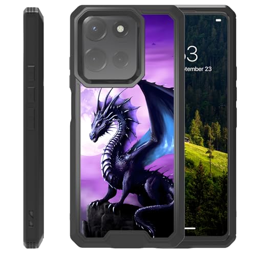 CAPAUNVDA Schutzhülle für Motorola Moto G Power 2025, verbesserter Kameraschutz, stoßfeste Schutzhülle in Militärqualität, lila Drache CAPAUNVDA Schutzhülle für Motorola Moto G Power 2025, verbesserter Kameraschutz, stoßfeste Schutzhülle in Militärqualität, lila Drache von CAPAUNVDA