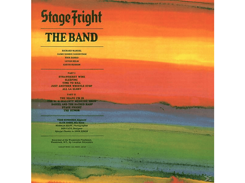 The Band - STAGE FRIGHT (CD) von CAPITOL