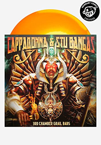 CAPPADONNA & STU BANGAS - 3rd Chamber Grail Bars Exclusive Orange & Yellow Swirl LP von CAPPADONNA & STU BANGAS