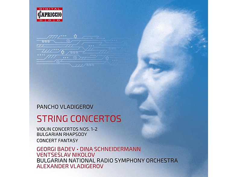 Badev,G./Vladigerov,A./Bulgarian National RSO - The String Concertos (CD) von CAPRICCIO