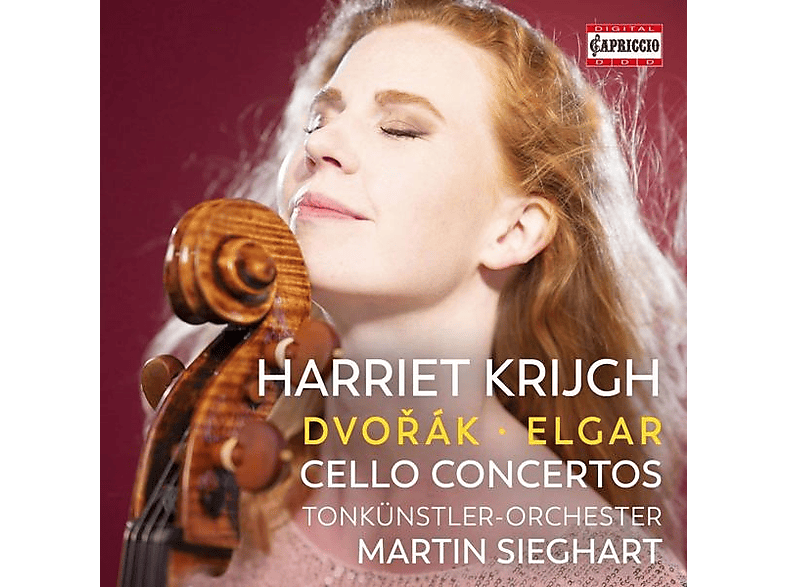 Krijgh, Harriet/Sieghart, Martin/Tonkünstler Orchestra - Dvorak And Elgar: Cellokonzerte (CD) von CAPRICCIO