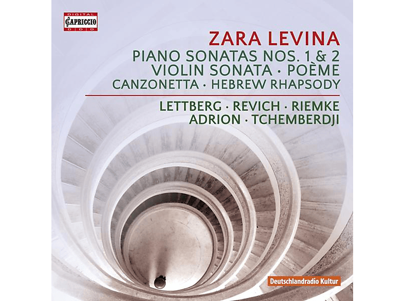 Lettberg/ Revich/ Riemke/ Adrion/ Tchemberdji - Werke von Zara Levina (CD) von CAPRICCIO