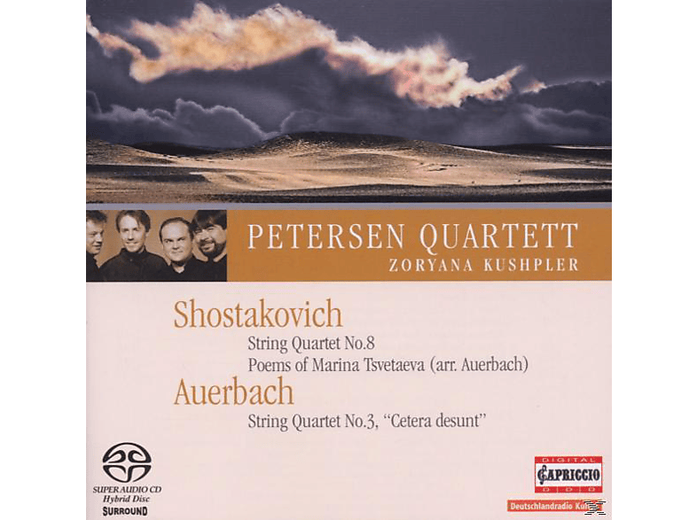 Petersen Quartett, Quartett/Kushpler - Cetera Desunt/Streichquartett (SACD) von CAPRICCIO