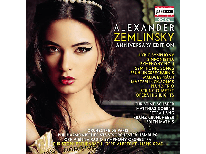 Schäfer,Christine/Albrecht,Gerd/Artis Quartet/+ - Alexander Zemlinsky-Jubiläums-Edition (CD) von CAPRICCIO