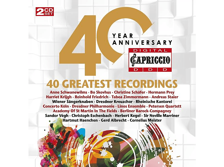 Schäfer/Kowalski/Concerto Köln/Wiener Sängerknaben - 40 Jahre Jubiläum (CD) von CAPRICCIO