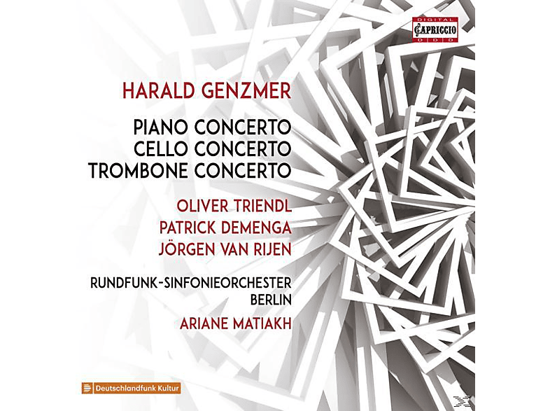 Triendl/Demenga/Van - Klavierkonzert/Cellokonzert/Posaunenkonzert (CD) von CAPRICCIO