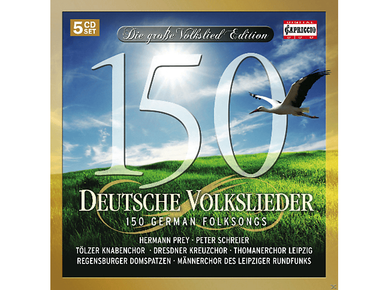 VARIOUS - 150 Deutsche Volkslieder (CD) von CAPRICCIO