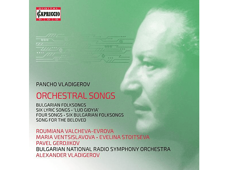 Valcheva-Evrova/Ventsislavova/Vladigerov/+ - Orchestral Songs (CD) von CAPRICCIO