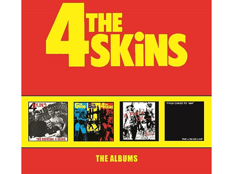 The 4-skins - Albums (CD) von CAPTAIN OI