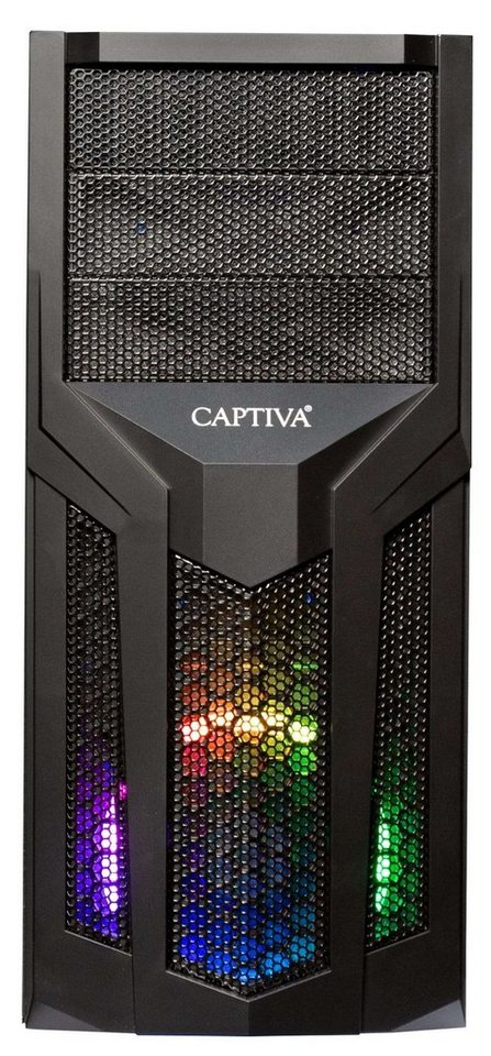 CAPTIVA Advanced Gaming I61-564 Gaming-PC (Intel® Core i5 11400, GeForce® RTX™ 3060 12GB, 16 GB RAM, 480 GB SSD, Luftkühlung) von CAPTIVA
