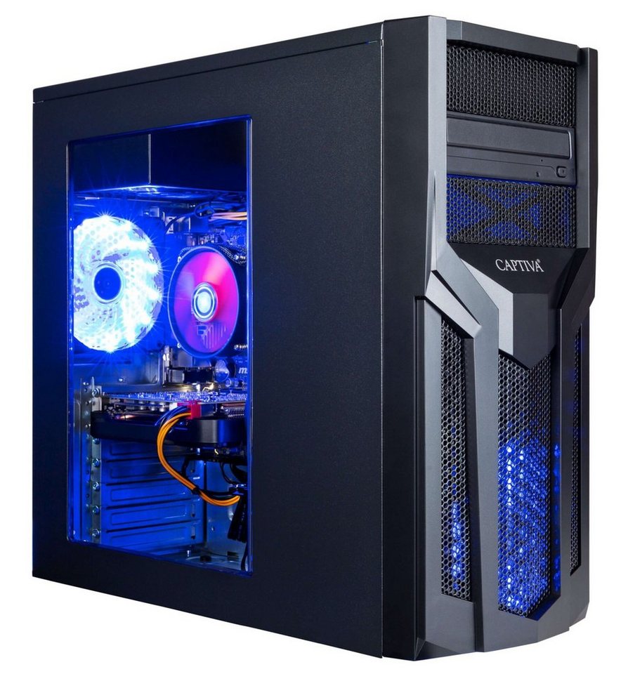 CAPTIVA Advanced Gaming I64-605 Gaming-PC (Intel® Core i5 10400F, GeForce® RTX™ 3060 12GB, 16 GB RAM, 1000 GB SSD, Luftkühlung) von CAPTIVA