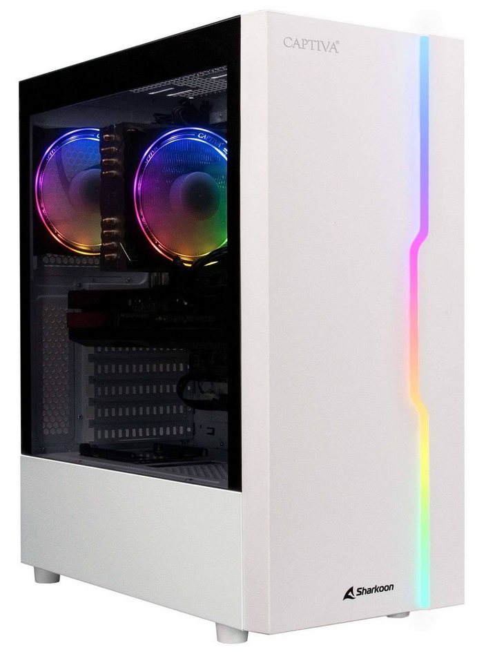 CAPTIVA Advanced Gaming I86-155 PC (Intel Core i7 12700F, GeForce® RTX™ 4060, 32 GB RAM, 1000 GB SSD, Luftkühlung, WLAN, Windows 11 Home) von CAPTIVA