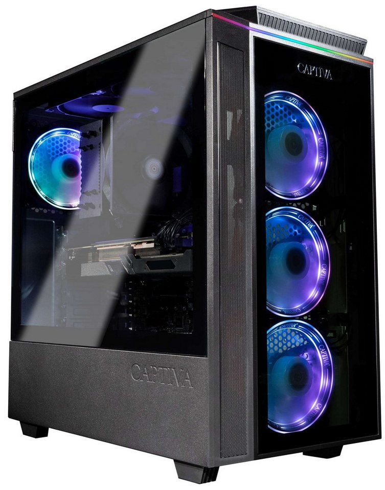 CAPTIVA Advanced Gaming I86-716 PC (Intel Ultra 7 265KF, GeForce® RTX™ 4060 Ti, 32 GB RAM, 2000 GB SSD, Luftkühlung, WLAN, Windows 11 Home) von CAPTIVA