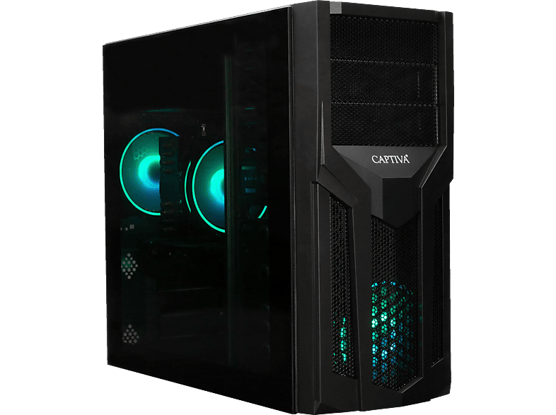 CAPTIVA Advanced Gaming R81-359, PC mit AMD Ryzen™ 5 R5 5500 Prozessor, 16 GB RAM, 1 TB SSD, NVIDIA, GeForce® GTX 1650, Kein Betriebssystem von CAPTIVA