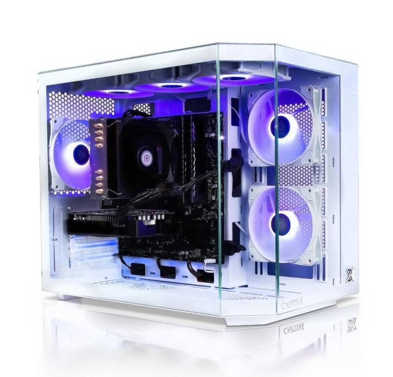 CAPTIVA Advanced Gaming R89-477, Weiß, AMD Ryzen 7 5700X, 32 GB, 1 TB M.2 Gaming-PC von CAPTIVA