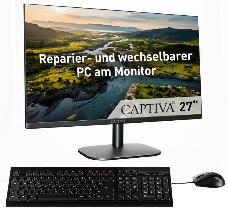 CAPTIVA All-In-One Power Starter I84-953 All-in-One PC (27 Zoll, Intel® Ultra 5 125H, -, 32 GB RAM, 1000 GB SSD, Luftkühlung) von CAPTIVA