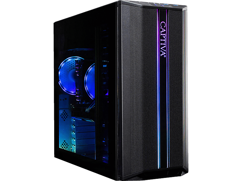 CAPTIVA G9AG 23V2, Gaming PC mit AMD Ryzen™ 5 5500 Prozessor, 16 GB RAM, 500 SSD, NVIDIA GeForce RTX™ 3060, Windows 11 Home (64 Bit) von CAPTIVA