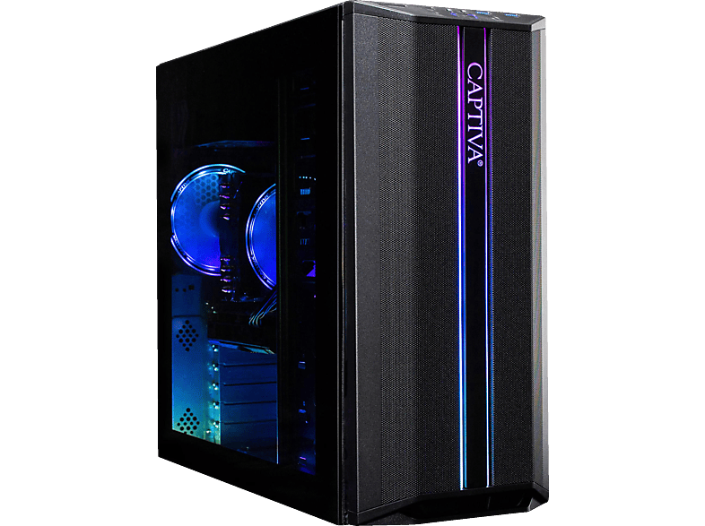 CAPTIVA G9AG 23V2, Gaming PC mit AMD Ryzen™ 5 5500 Prozessor, 16 GB RAM, 500 SSD, NVIDIA, GeForce RTX™ 3060, Windows 11 Home (64 Bit) von CAPTIVA