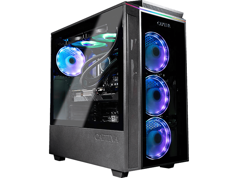 CAPTIVA Highend Gaming R81-389, PC mit AMD Ryzen™ 9 R9 5900X Prozessor, 32 GB RAM, 1 TB SSD, NVIDIA GeForce RTX™ 4070 Super™, Windows 11 Home (64 Bit) von CAPTIVA