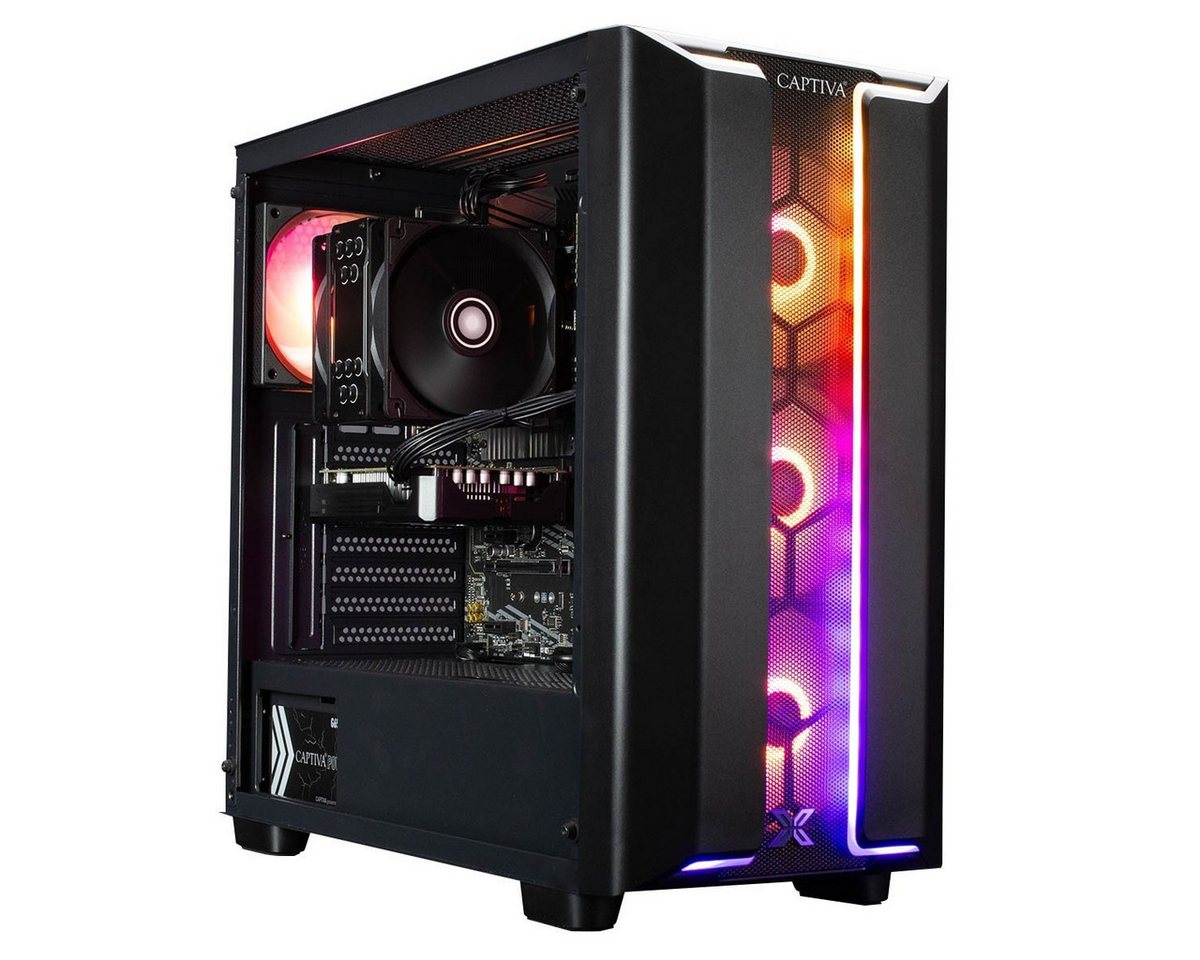 CAPTIVA Highend Gaming R90-957 PC (AMD Ryzen 5 7500F, GeForce® RTX™ 5080, 32 GB RAM, 2000 GB SSD, Luftkühlung, WLAN, ohne OS) von CAPTIVA