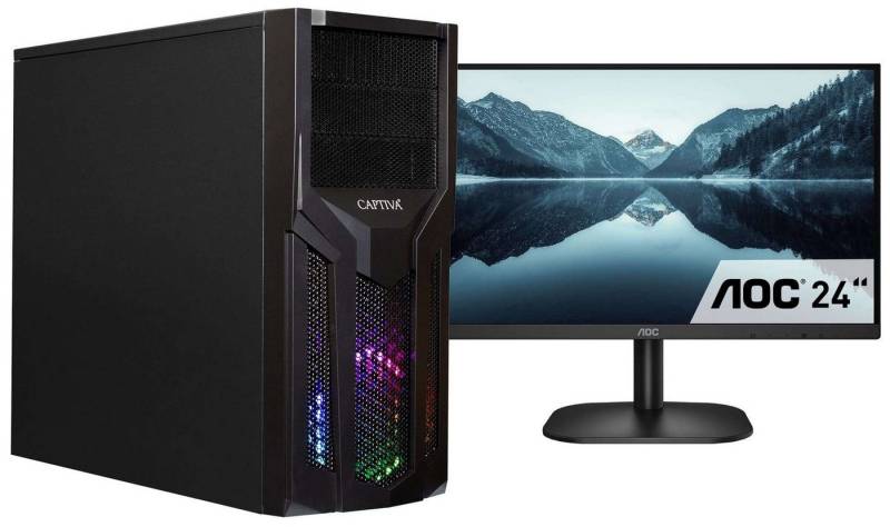 CAPTIVA Power Starter R62-261 TFT Bundle Business-PC-Komplettsystem (23,80, AMD Ryzen 3 Ryzen 3 4300GE, 8 GB RAM, 250 GB SSD)" von CAPTIVA