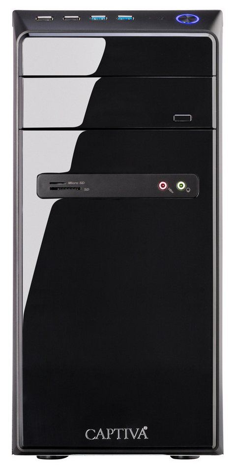 CAPTIVA Power Starter R67-193 Business-PC (AMD Ryzen 7 5700G, -, 16 GB RAM, 250 GB SSD, Luftkühlung) von CAPTIVA