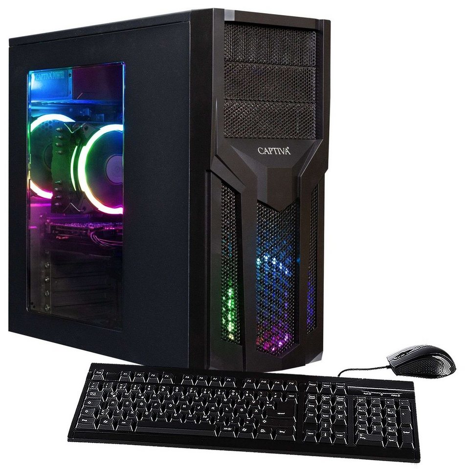 CAPTIVA Power Starter R80-816 Business-PC (AMD Ryzen 7 5700G, -, 16 GB RAM, 1000 GB SSD, Luftkühlung) von CAPTIVA