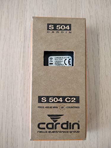 Handsender Cardin S504 C2 433 MHz 2-Kanal TXQ504C2 von CARDIN