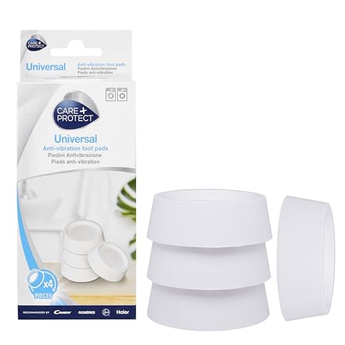 CARE+PROTECT – Antivibrationsfüße aus Gummi / geeignet für alle Waschmaschinen und Trockner / reduzieren Vibrationen und Geräusche / verbessert die Stabilität / 4 Pads CARE+PROTECT – Antivibrationsfüße aus Gummi / geeignet für alle Waschmaschinen und Trockner / reduzieren Vibrationen und Geräusche / verbessert die Stabilität / 4 Pads von CARE + PROTECT